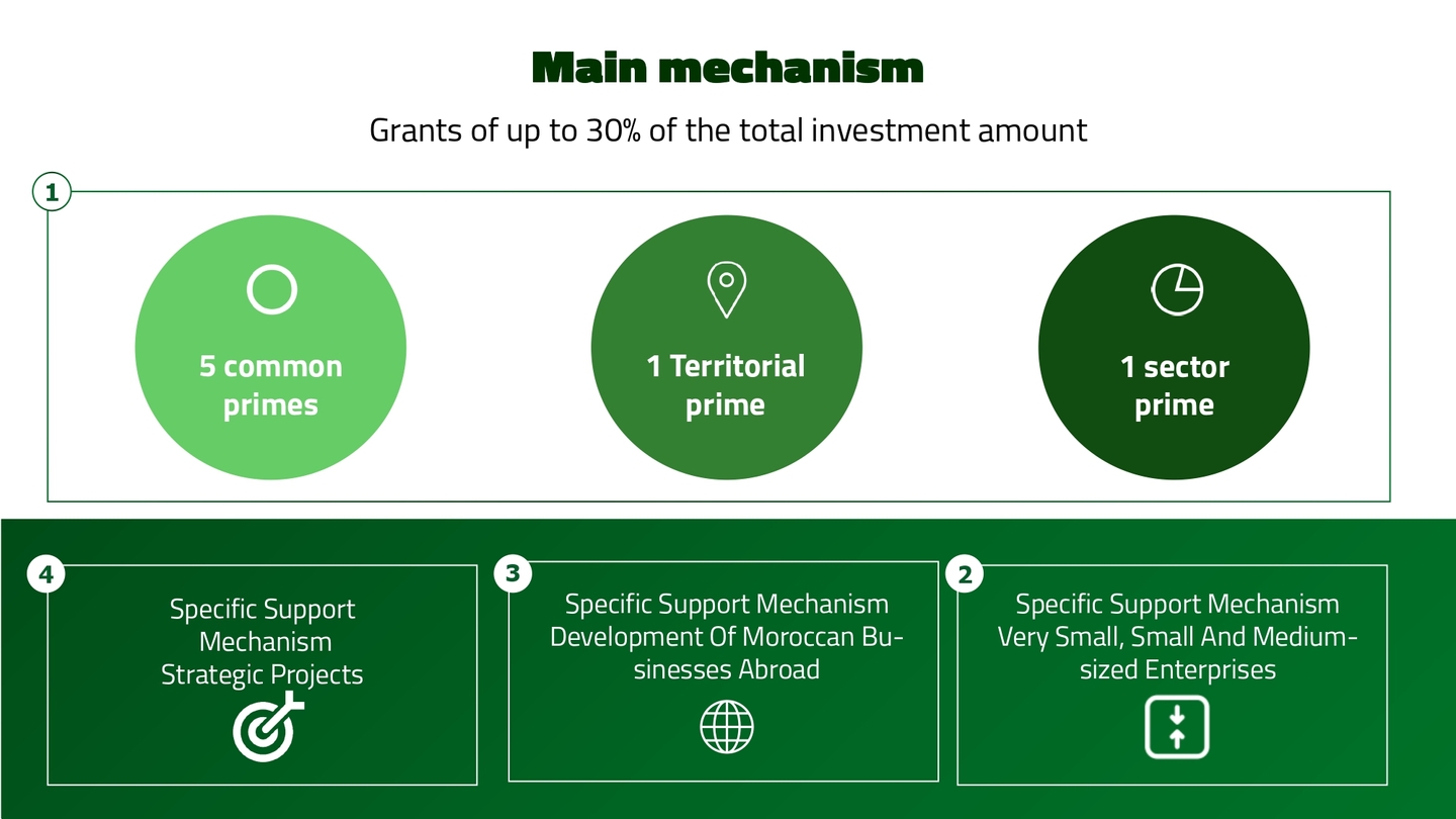 The 4 Investment Support Mechanisms